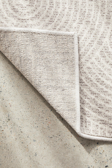 Prague Klarn Natural Tan Modern Geometric Wool Rug